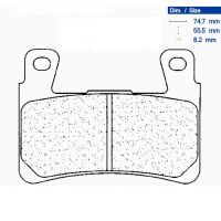 Brzdové destičky CARBONE LORRAINE 2711 C42 (C60) - Racing